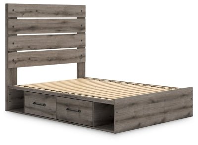 Ashley Homestore | Urbanoore Full Panel Bed with Storage