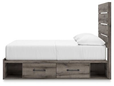 Ashley Homestore | Urbanoore Full Panel Bed with Storage