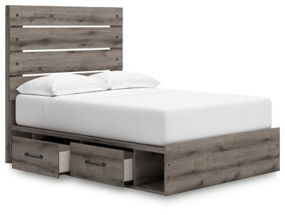 Ashley Homestore | Urbanoore Full Panel Bed with Storage