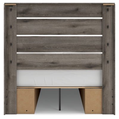 Ashley Homestore | Urbanoore Full Panel Bed with Storage