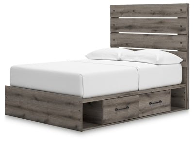 Ashley Homestore | Urbanoore Full Panel Bed with Storage