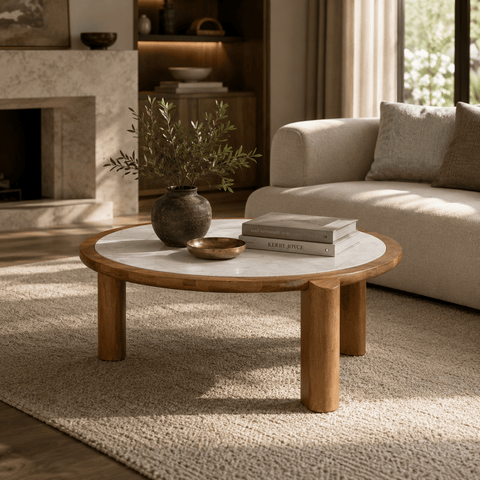Vandola Bay Round Cocktail Table