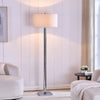 72'H Lumar Silver Metal Floor Lamp