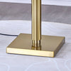 72'H Lumar Gold Metal Floor Lamp