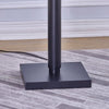 72'H Lumar Black Metal Floor Lamp