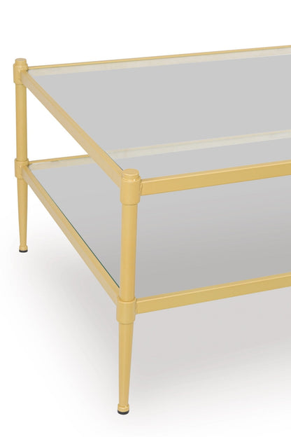 Rustic Plains Round Cocktail Table