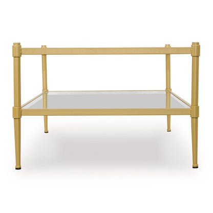 Rustic Plains Round Cocktail Table