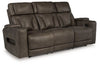Ashley Homestore | Warrior Peak Power Reclining Sofa