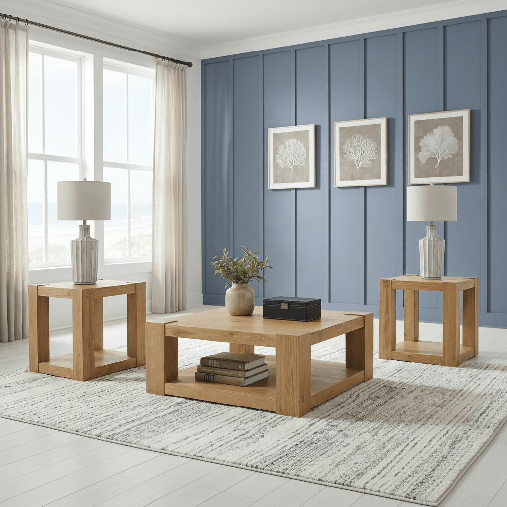 Sarinson Hall Round End Table