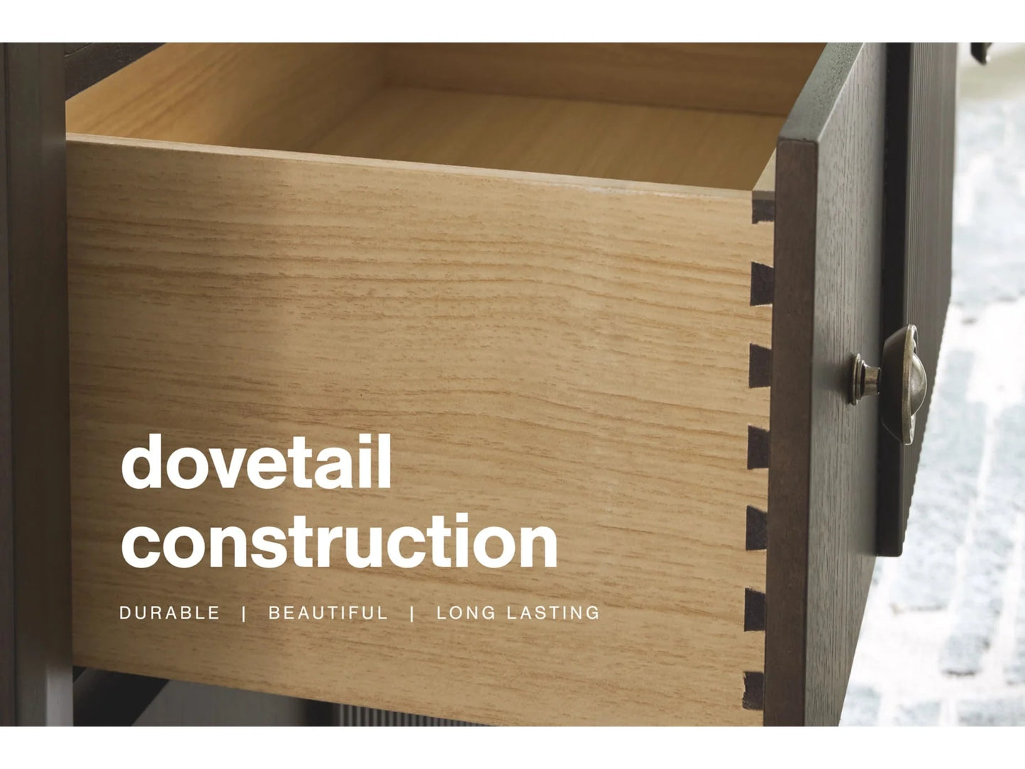 Westonfort Three Drawer Night Stand