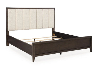 Westonfort King Upholstered Panel Bed
