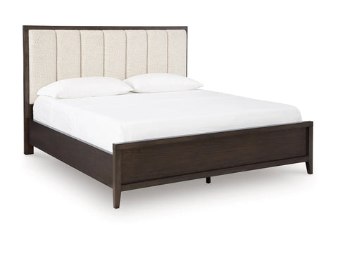 Westonfort King Upholstered Panel Bed