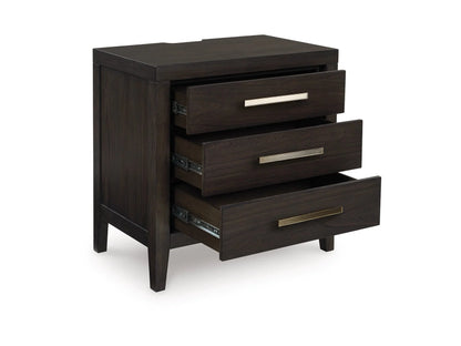 Westonfort Three Drawer Night Stand