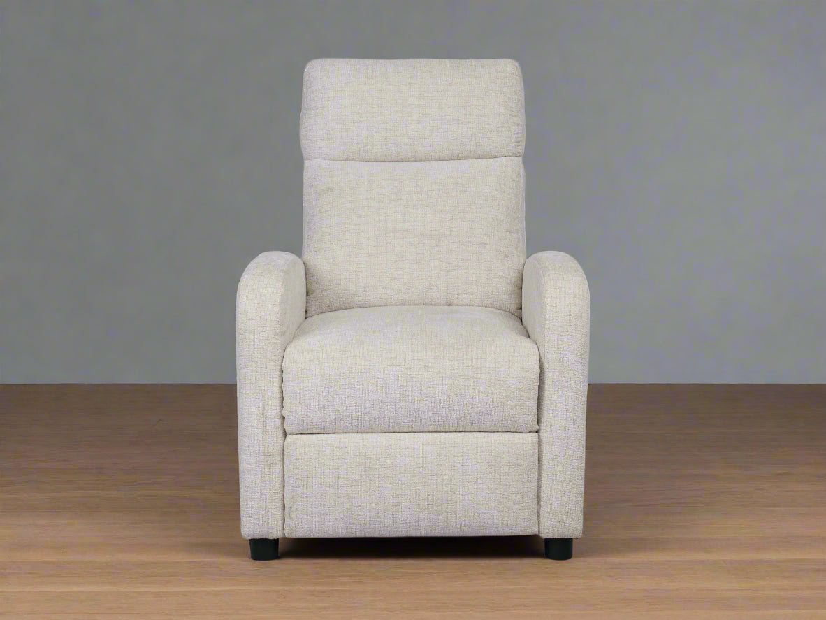 White Musk High Leg Recliner