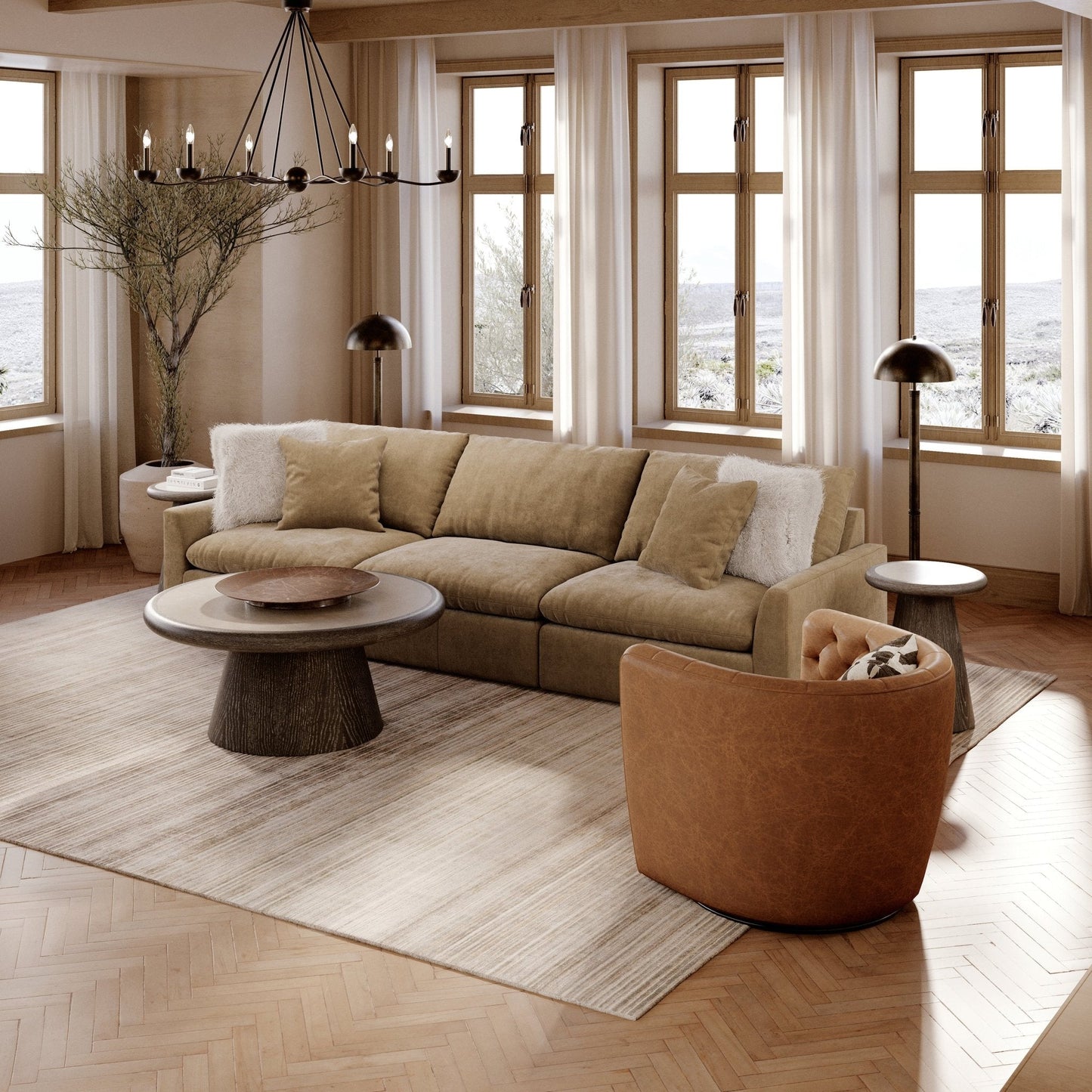 Whitehaven 4-Piece Sectional