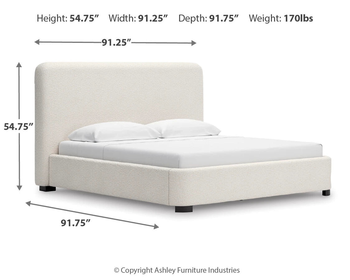 Whittgate King Upholstered Bed with Boxes