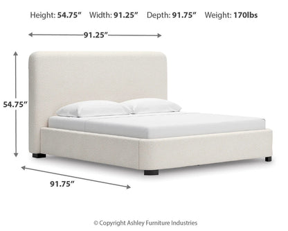 Whittgate King Upholstered Bed with Boxes