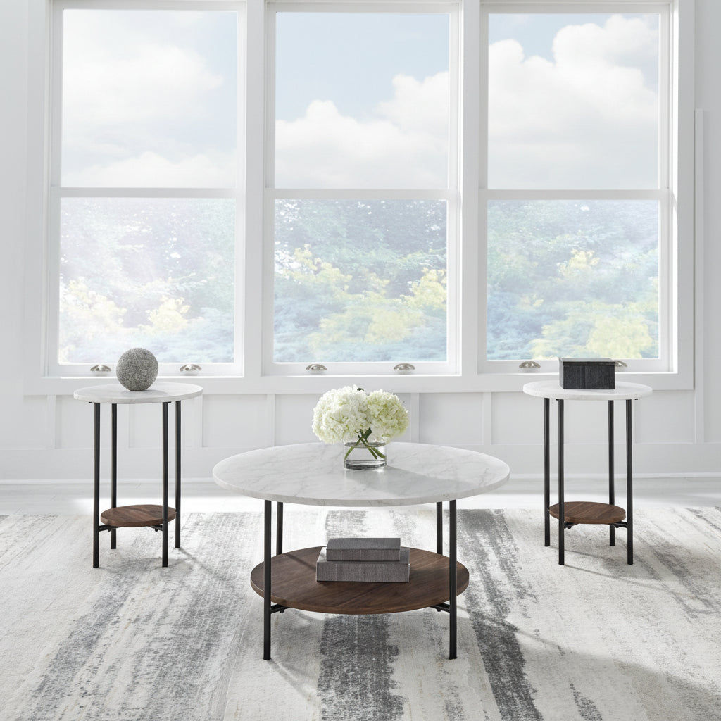 Padova Sofa Set with Free Milloton Table (Set of 3)