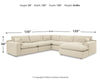 Elyza 5-Piece Sectional with Chaise