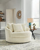 Lindyn Oversized Swivel Accent Chair