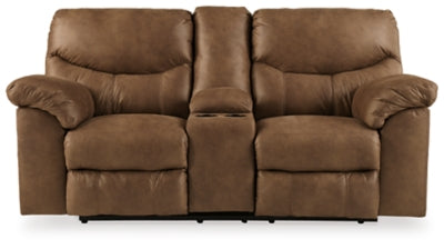 Boxberg Reclining Loveseat with Console