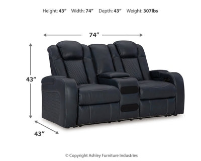 مقعد Fyne-Dyme القابل للاستلقاء مع وحدة التحكم