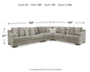 Bayless 4-Piece Sectional