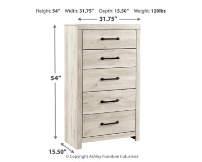 Ashley Homestore |FIVE DRAWER CHEST B192-46
