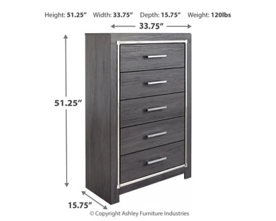 Ashley Homestore |Five Drawer Chest B214-46