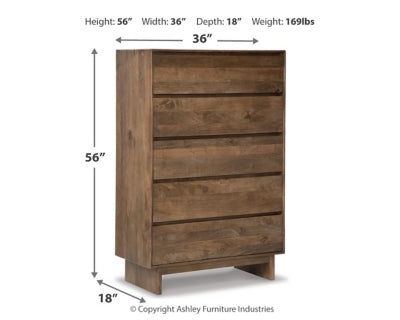Ashley Homestore |Five Drawer Chest B752-46