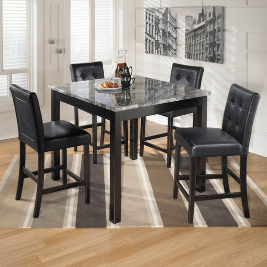 Maysville Counter Height Dining Table and Bar Stools (Set of 5)