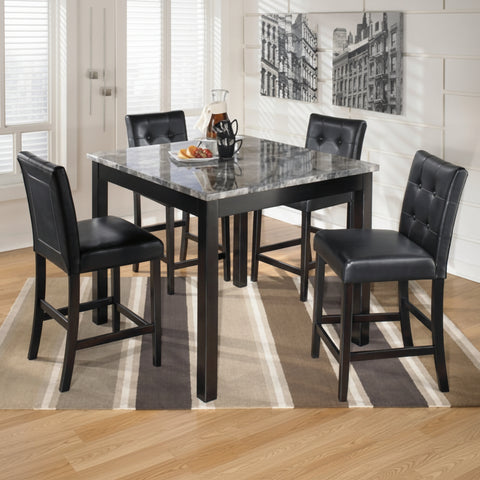 Maysville Counter Height Dining Table and Bar Stools (Set of 5)