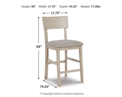 Waylowe Counter Height Bar Stool