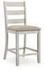 Ashley Homestore |UPHOLSTERED BARSTOOL D394-124