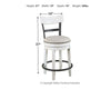 Valebeck Counter Height Bar Stool
