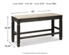 Tyler Creek Counter Height Dining Bench