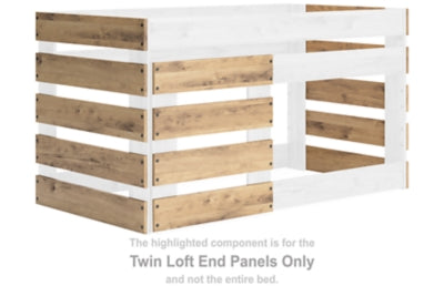 Larstin Twin Loft End Panels