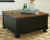 Ashley Homestore |SQUARE LIFT TOP COCKTAIL TABLE